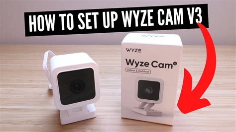 setup wyze cam v3